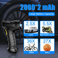 150PSI 120W Portable Digital Rechargeable Electric Air Pump ABS Automatic Car Compressor Wireless Tire Inflator Monitor