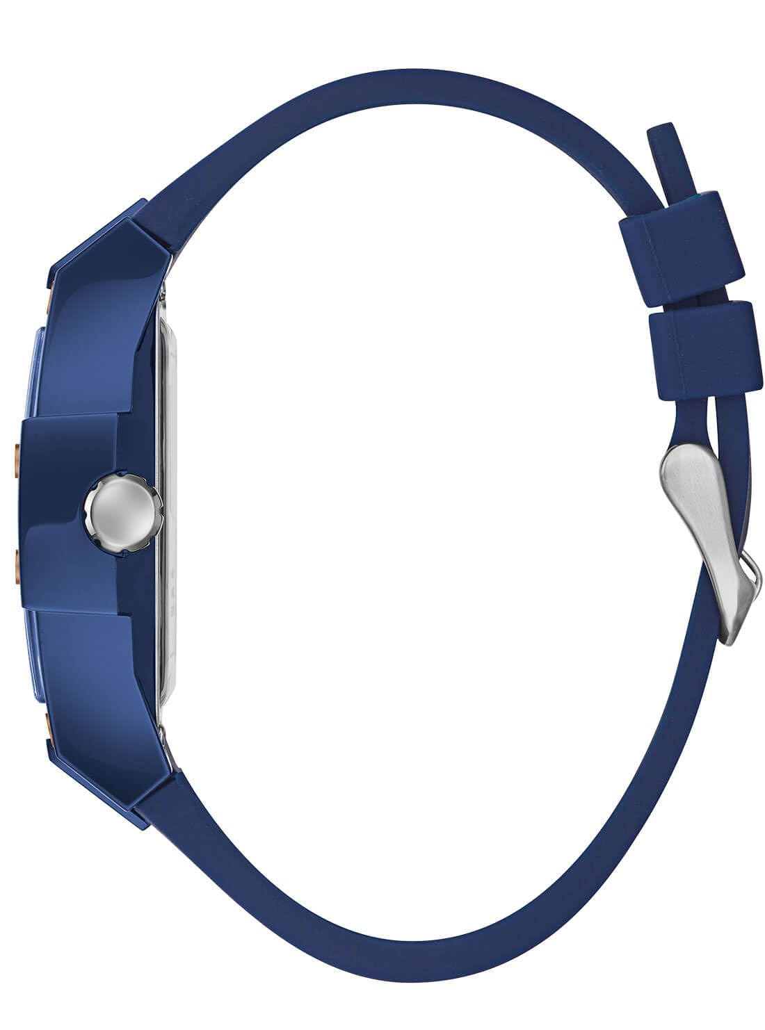 Guess Men's GW0G Series| Analog Trend Watch| Polycarbonate Case| Silicone Bracelet | 50M Water Resistance