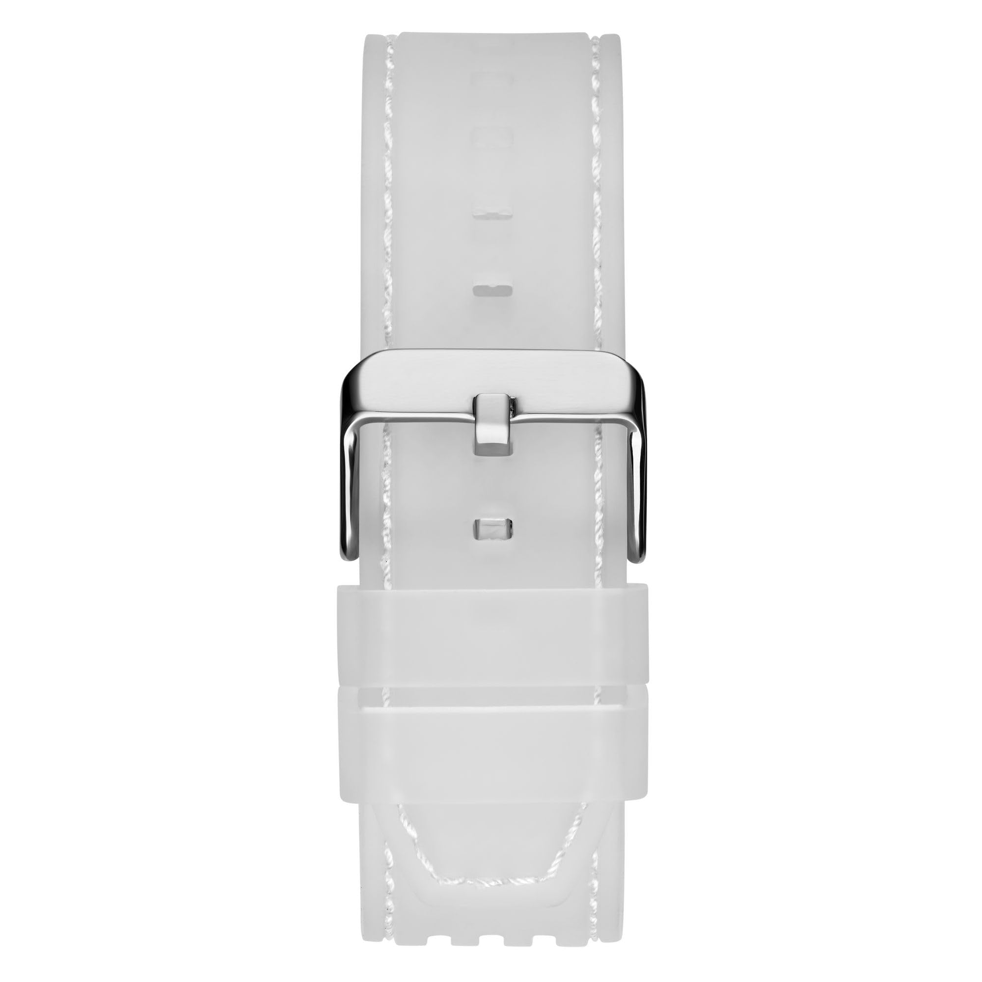 Guess Men's GW0G Series| Analog Trend Watch| Polycarbonate Case| Silicone Bracelet | 50M Water Resistance