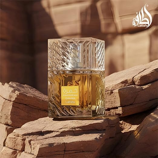 Lattafa Khamrah - Vanilla, Warm Spicy, Amber, Cinnamon - Eau de Parfum Long-Lasting Fragrance for Unisex, 3.40 Ounce / 100 ml | Unisex, Long-Lasting Fragrance, 3.40 Ounce / 100 Unisex, Long-Lasting Fragrance, 3.40 Ounce / 100 ml