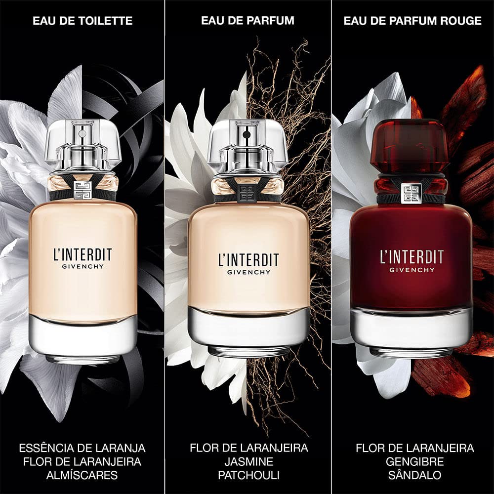 Linterdit Rouge by Givenchy for Women - 2.7 oz EDP Spray