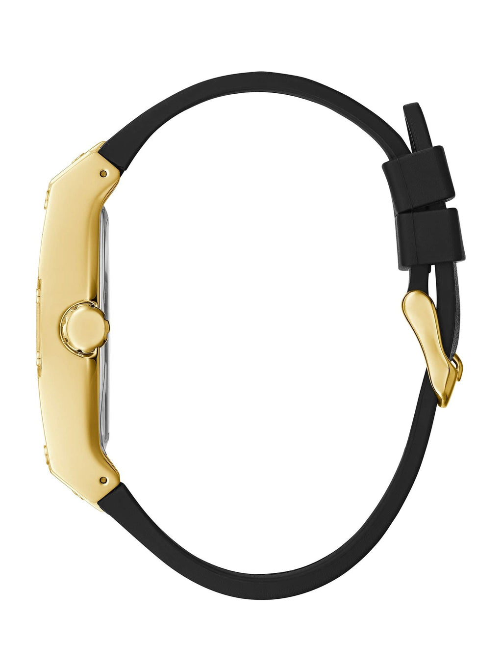 Guess Men's GW0G Series| Analog Trend Watch| Polycarbonate Case| Silicone Bracelet | 50M Water Resistance