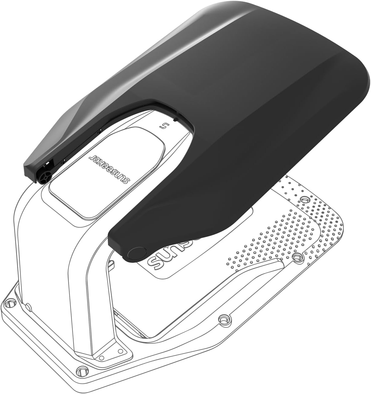 Sunseeker X7 AWD Robot Lawn Mower, RTK, Vision AI, 0.75 Acre, Wire-Free | Flagship AWD mowing for homeowners with large, challenging yards, steep slopes and uneven terrain.