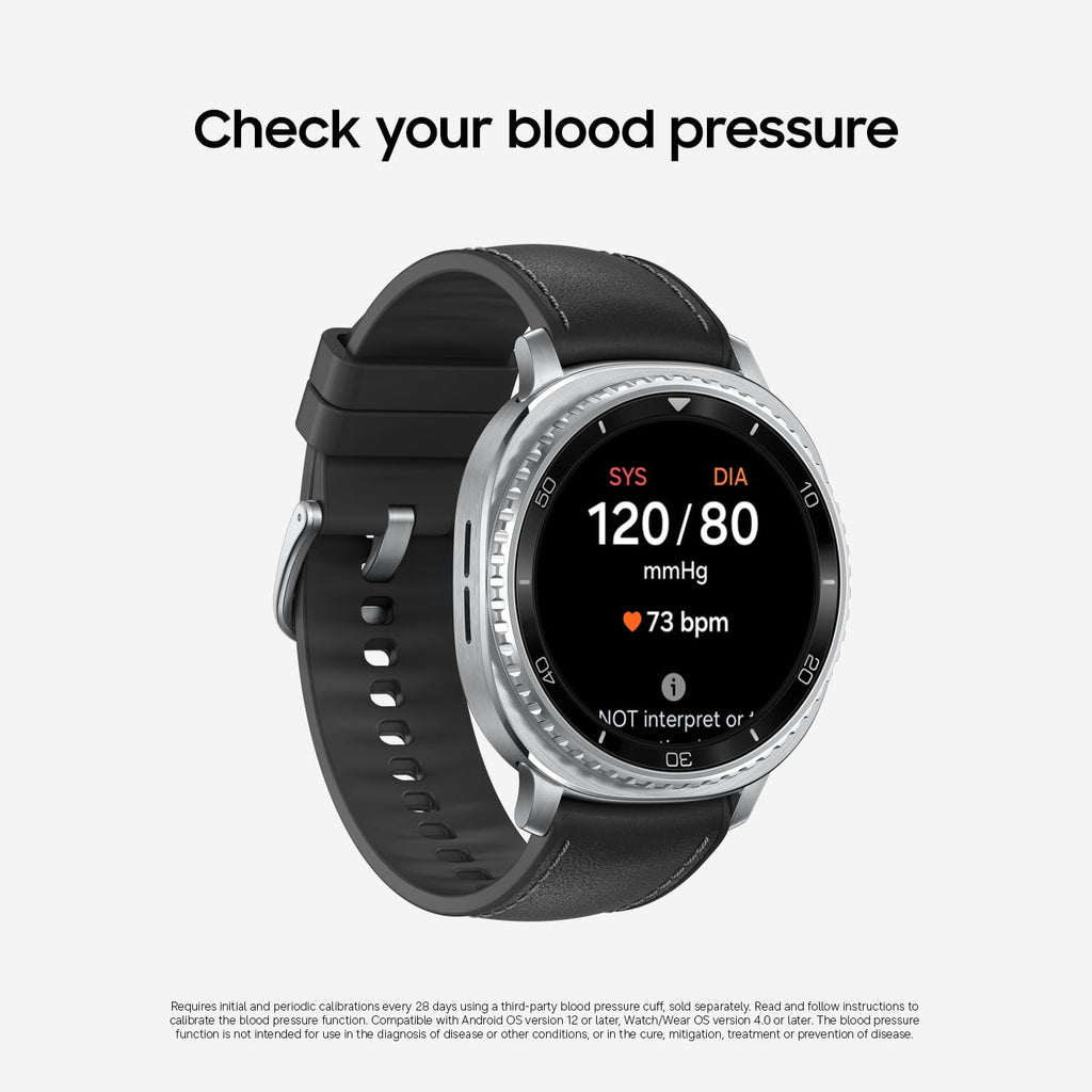 Samsung Galaxy Watch 8 (2025), Graphite, 44mm, Bluetooth Smartwatch | Cushion Design, Fitness Tracker, Sleep and Running Coach, Energy Score, Heart Rate Tracking [US Version, 2 Yr Warranty]