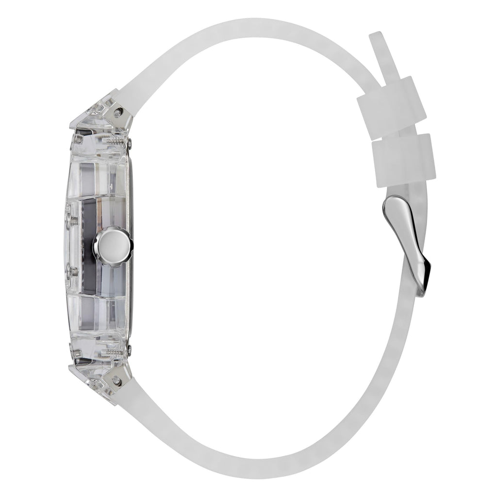 Guess Men's GW0G Series| Analog Trend Watch| Polycarbonate Case| Silicone Bracelet | 50M Water Resistance
