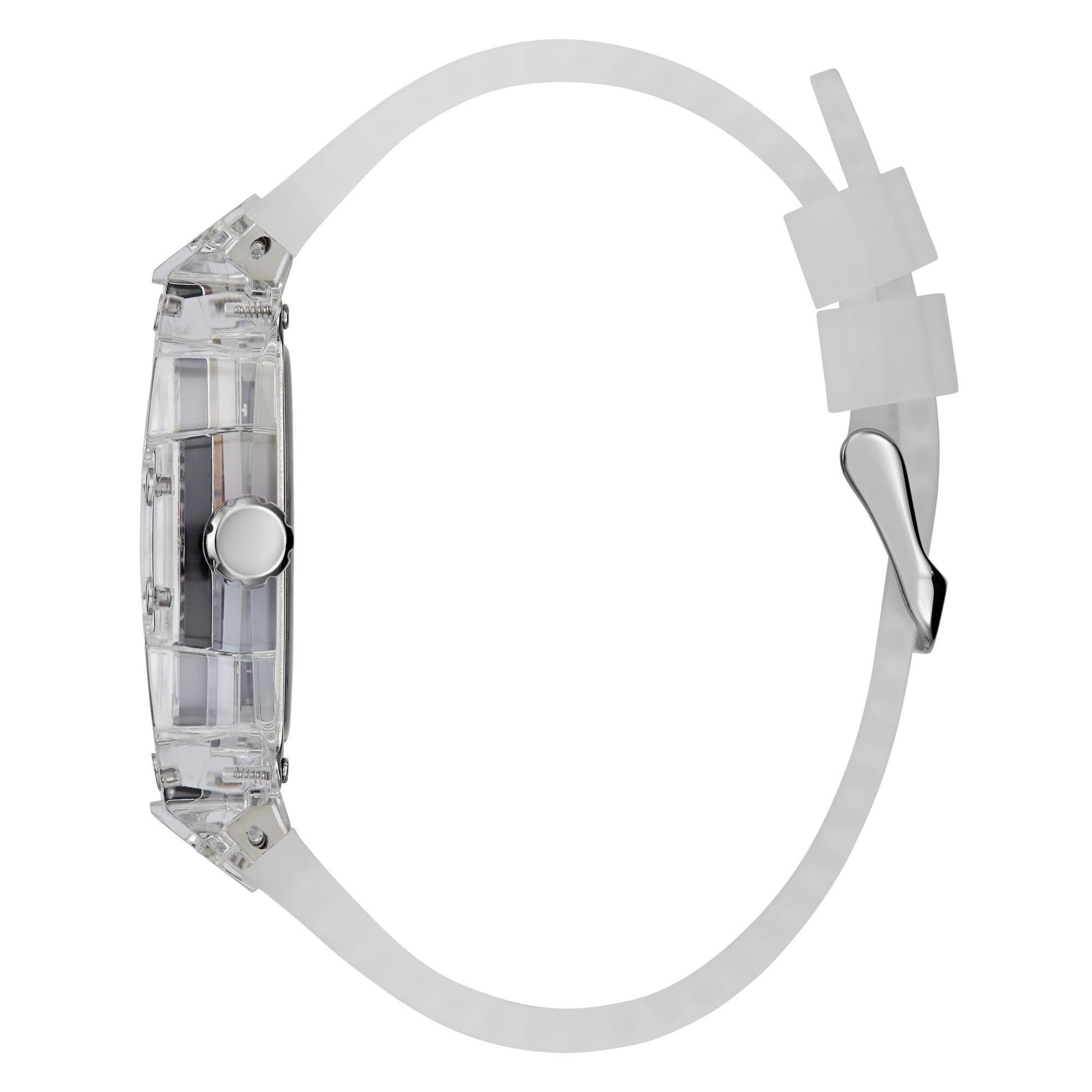 Guess Men's GW0G Series| Analog Trend Watch| Polycarbonate Case| Silicone Bracelet | 50M Water Resistance