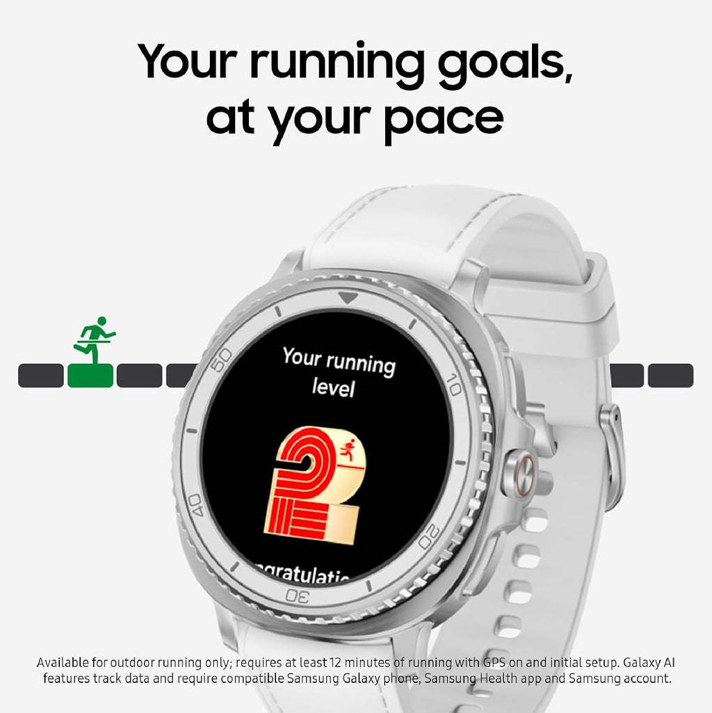 Samsung Galaxy Watch 8 (2025), Graphite, 44mm, Bluetooth Smartwatch | Cushion Design, Fitness Tracker, Sleep and Running Coach, Energy Score, Heart Rate Tracking [US Version, 2 Yr Warranty]