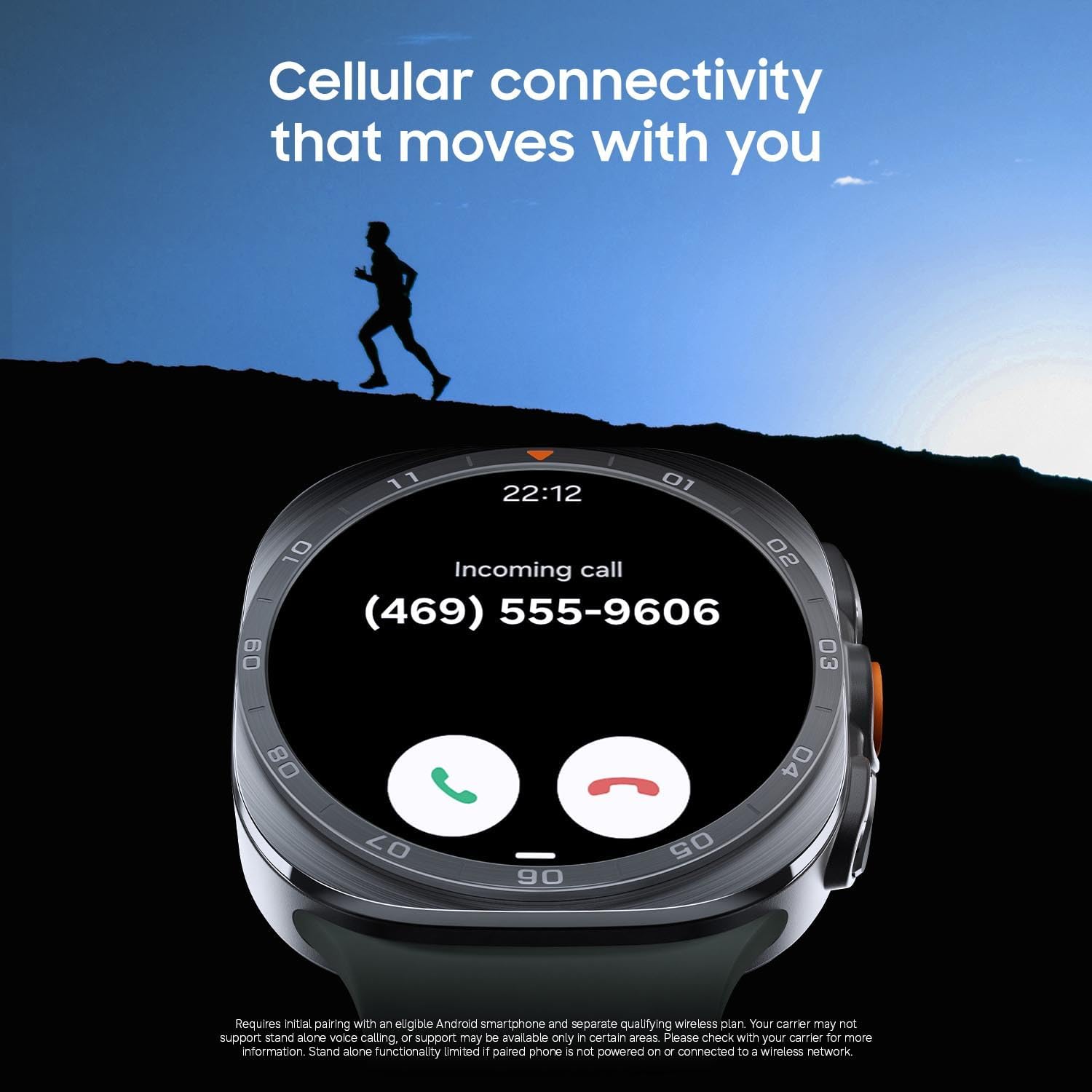 Samsung Galaxy Watch Ultra2 + $100 GC, Titanium Silver, 47mm LTE Smartwatch | Rugged Design, AI Assistant, Advanced Sleep and Running Coach, Dive-Rated, Heart Rate Tracking [US Version, 2 Yr Warranty]