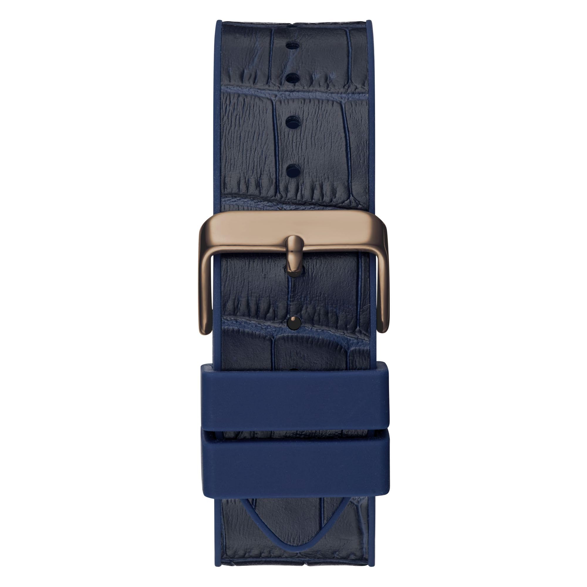 Guess Men's GW0G Series| Analog Trend Watch| Polycarbonate Case| Silicone Bracelet | 50M Water Resistance