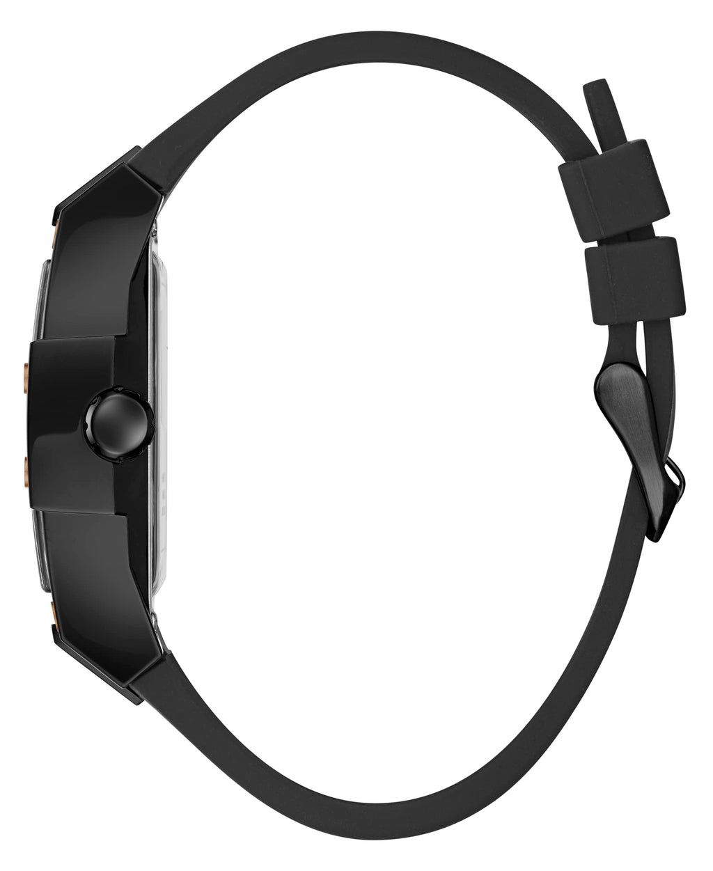 Guess Men's GW0G Series| Analog Trend Watch| Polycarbonate Case| Silicone Bracelet | 50M Water Resistance