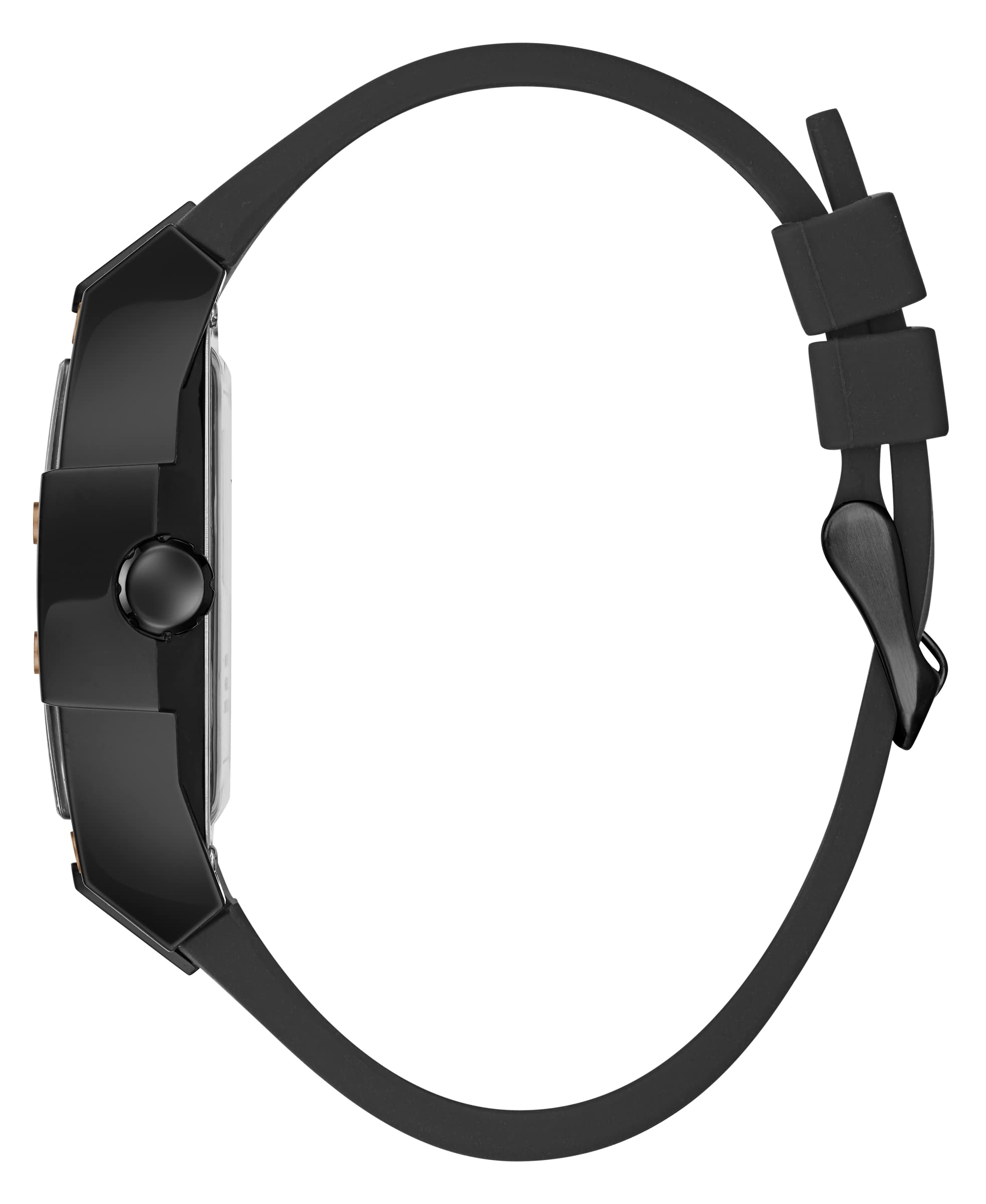Guess Men's GW0G Series| Analog Trend Watch| Polycarbonate Case| Silicone Bracelet | 50M Water Resistance