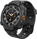 Spigen for Samsung Galaxy Watch Ultra 2 Band with Case (2026) | Rugged Armor Pro Durable Protective Flexible Scratch Resistant Shock Proof TPU Cover Strap - Matte Black