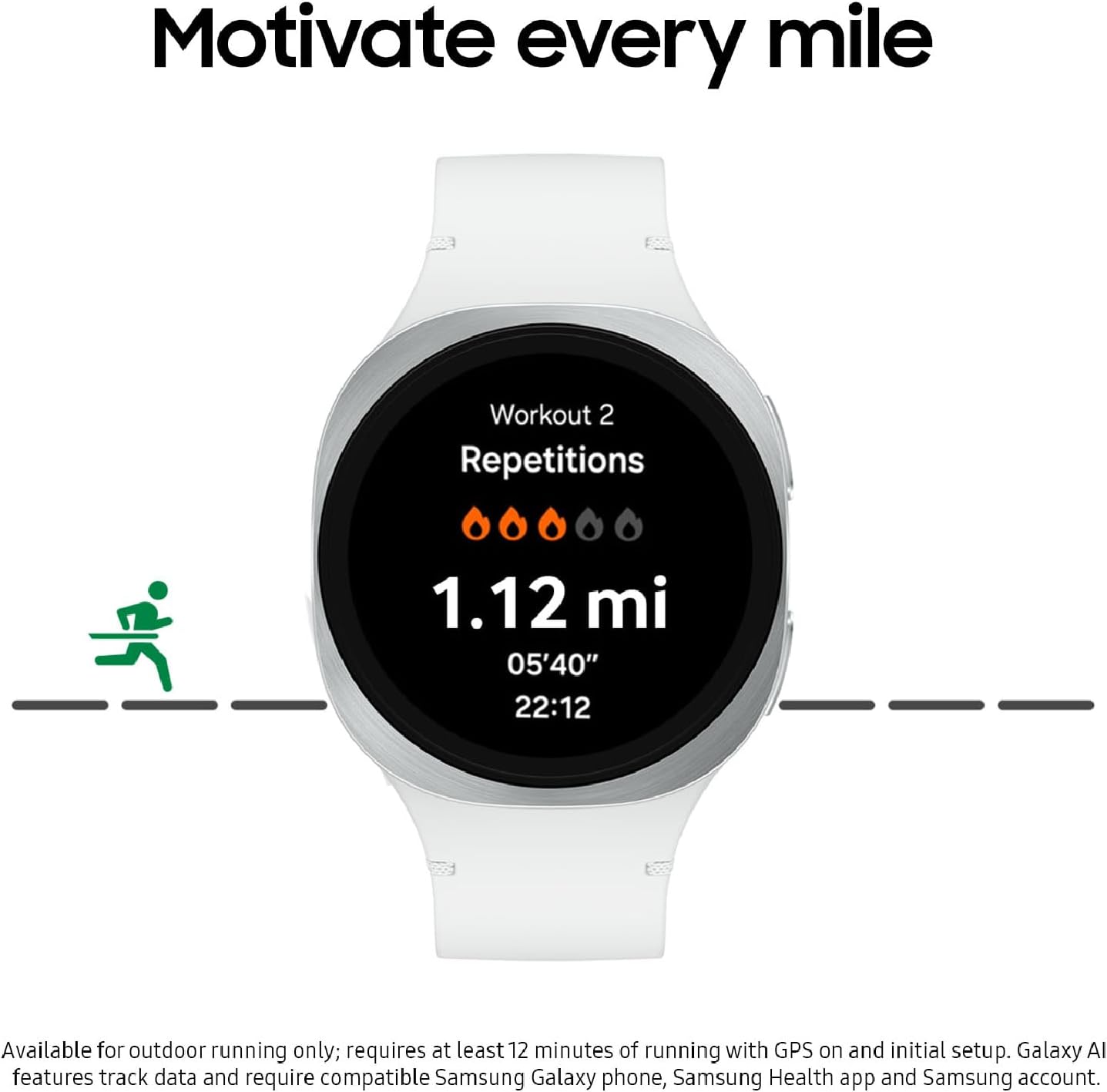 Samsung Galaxy Watch 8 (2025), Graphite, 44mm, Bluetooth Smartwatch | Cushion Design, Fitness Tracker, Sleep and Running Coach, Energy Score, Heart Rate Tracking [US Version, 2 Yr Warranty]