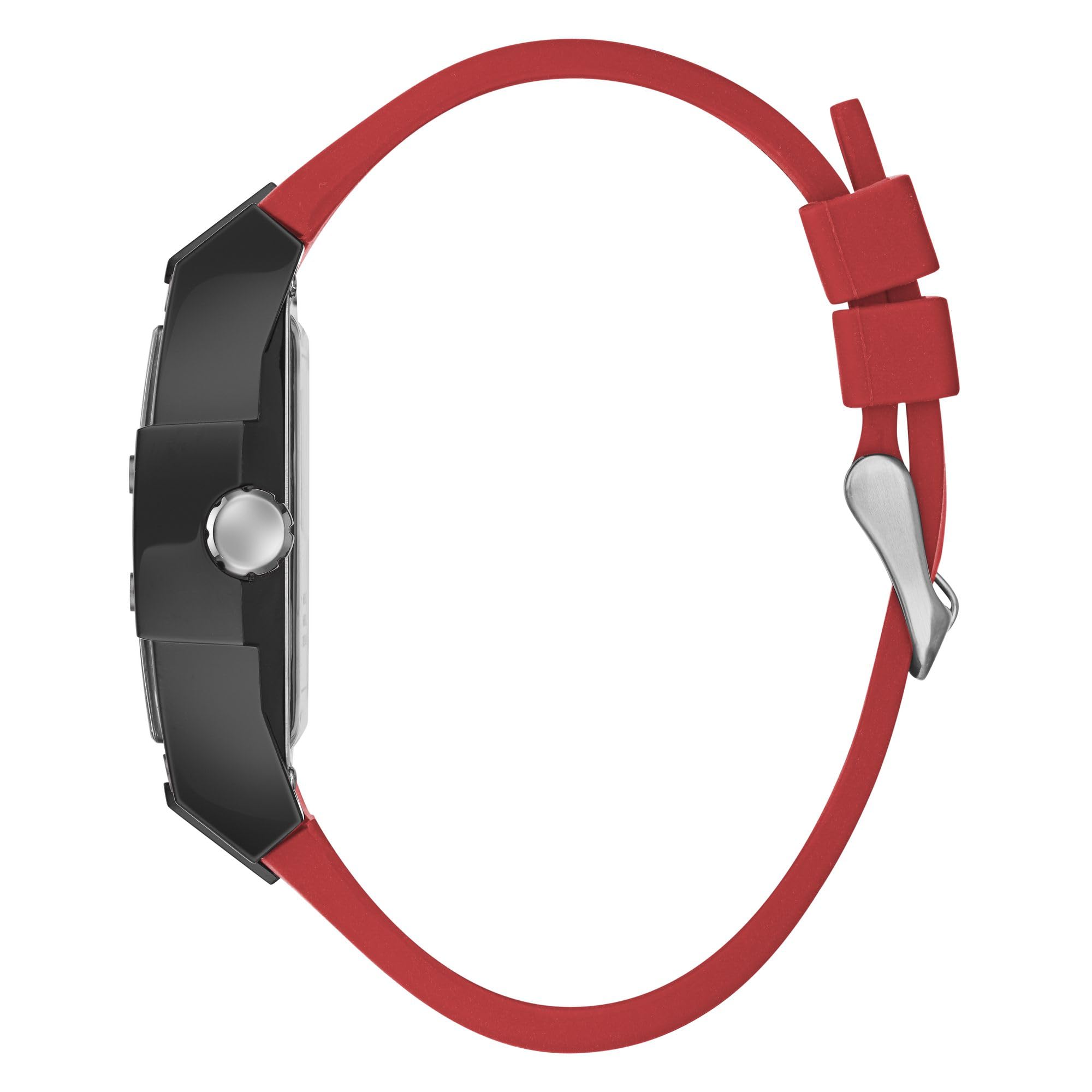 Guess Men's GW0G Series| Analog Trend Watch| Polycarbonate Case| Silicone Bracelet | 50M Water Resistance