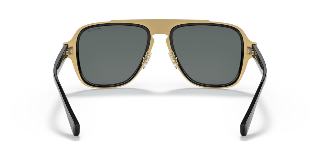Versace Man Sunglasses Black Frame, Dark Grey Lenses, 56MM