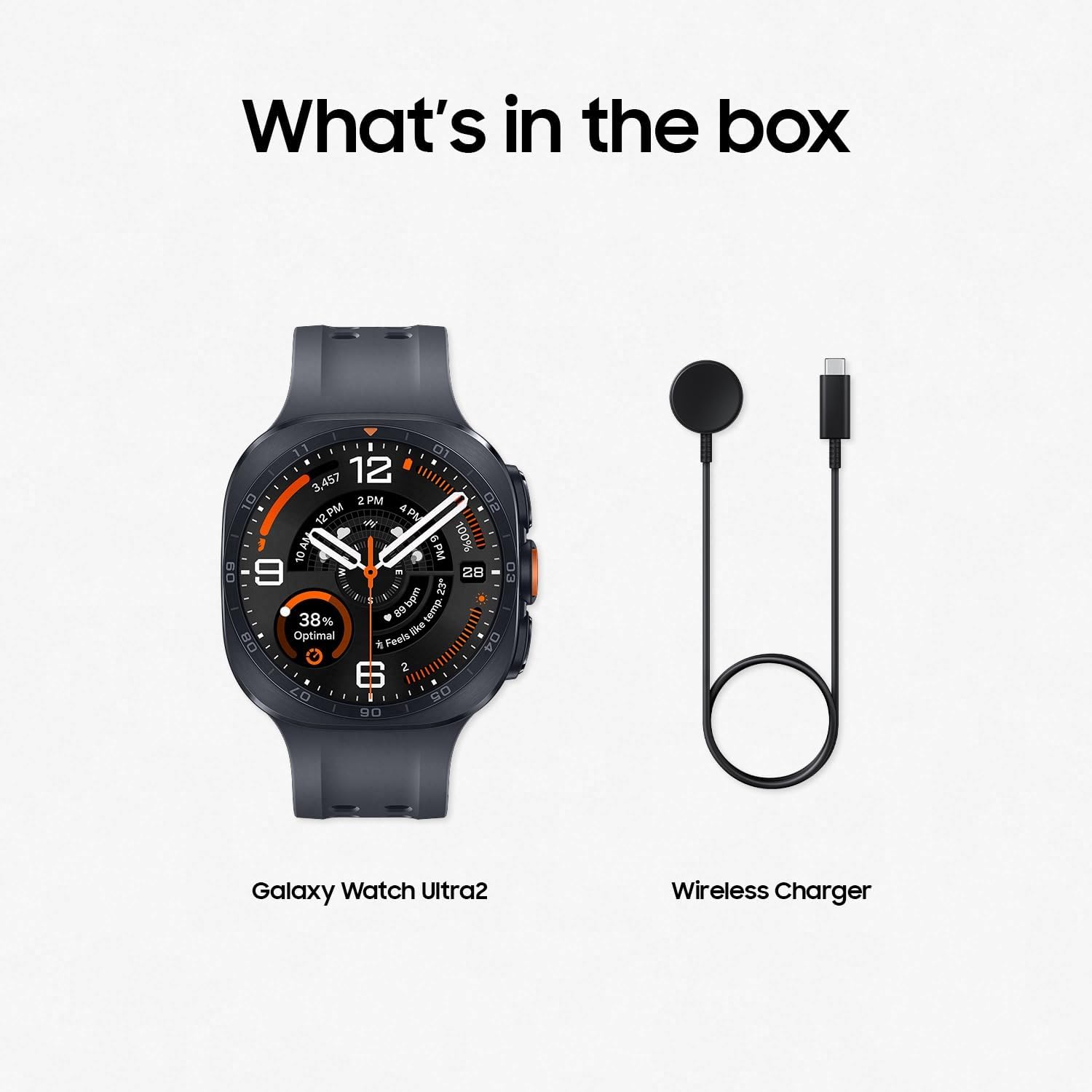 Samsung Galaxy Watch Ultra2 + $100 GC, Titanium Silver, 47mm LTE Smartwatch | Rugged Design, AI Assistant, Advanced Sleep and Running Coach, Dive-Rated, Heart Rate Tracking [US Version, 2 Yr Warranty]