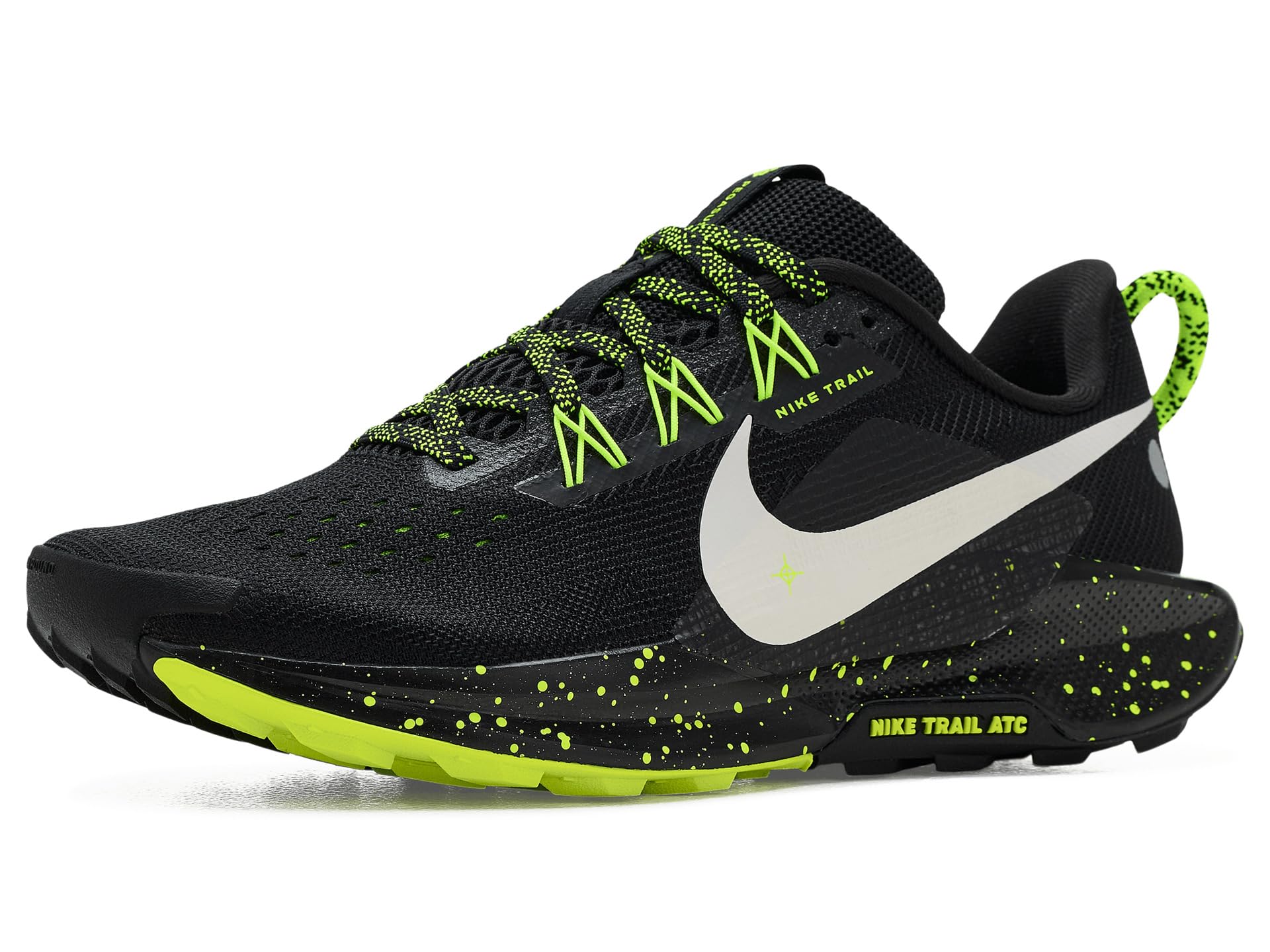 Nike Women's Pegasus Trail 5 Sneaker, Black/Phantom/Volt Ice, 5