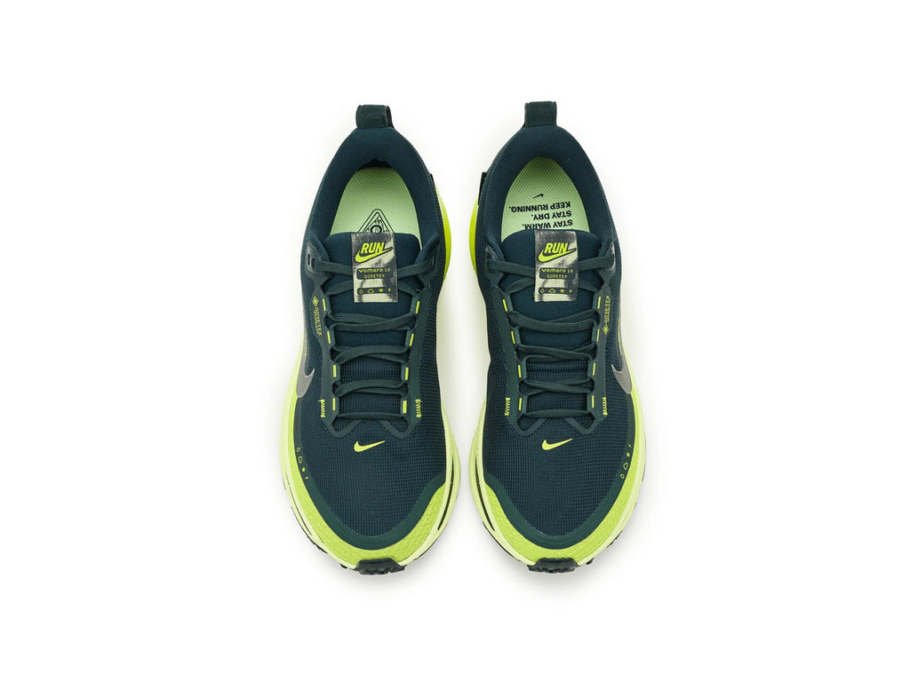 Nike Women's Vomero 18 Gore-TEX Seaweed/Seaweed/Light Liquid Lime/Cyber 6.5 Medium