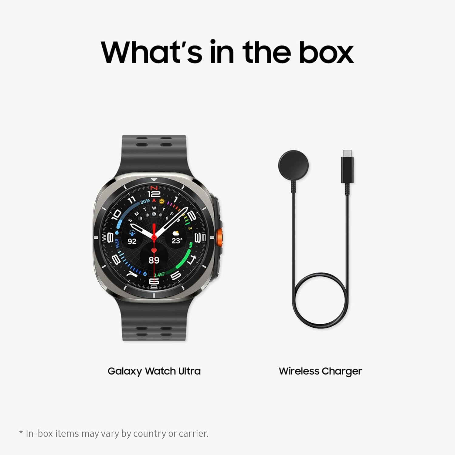 Samsung Galaxy Watch Ultra (2025), Titanium Silver, 47mm LTE Smartwatch | Titanium Casing, Advanced Sleep Coaching, Running Coach, Energy Score, Heart Rate Tracking, GPS [US Version, 2 Yr Warranty]
