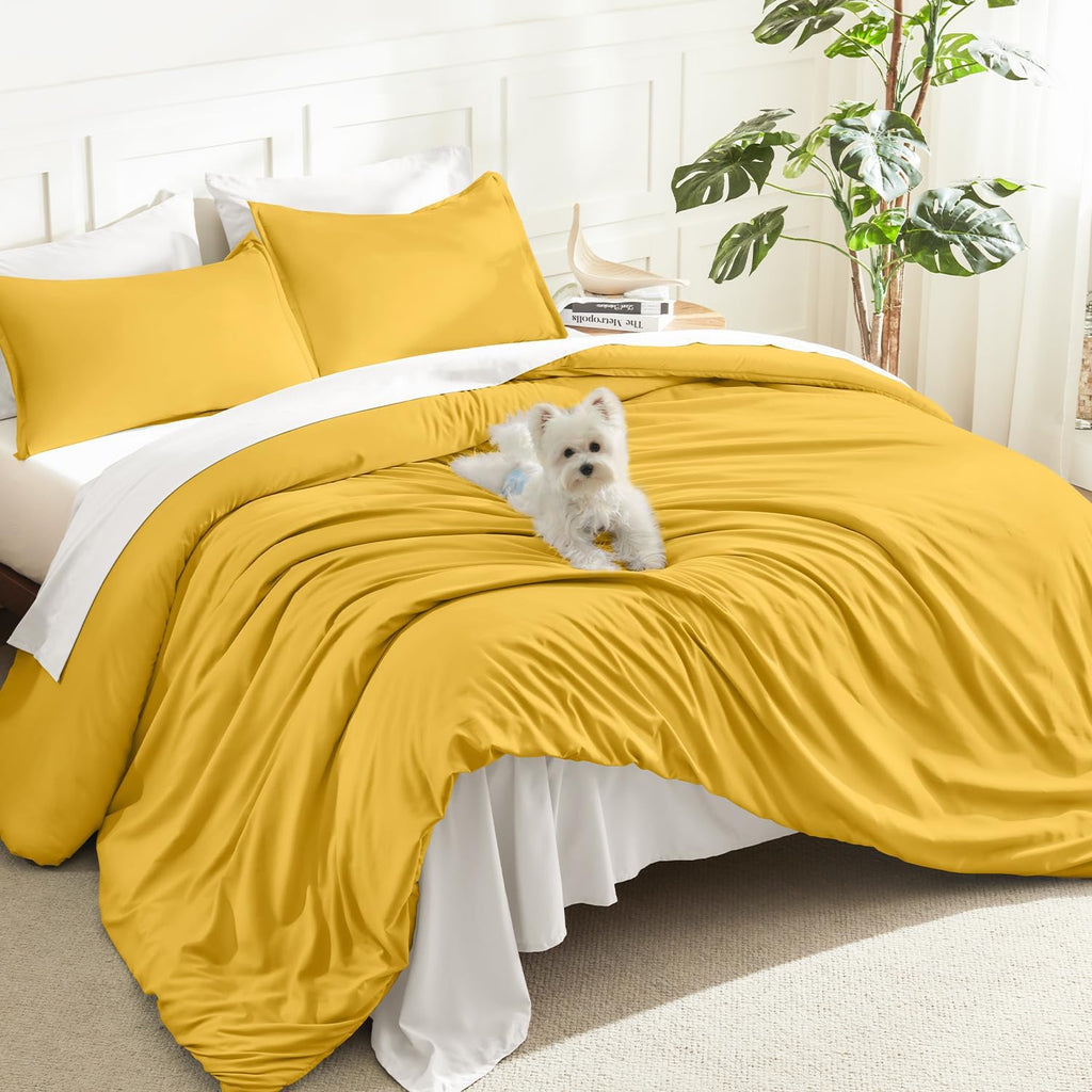 Litanika Queen Comforter Set Sage Green, 3 Pieces Lightweight Solid Bed Set | Soft Fluffy Down Alternative All Season Quilt Blanket