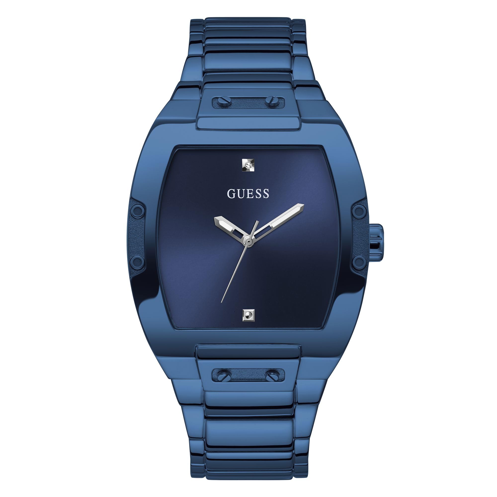 Guess Men's GW0G Series| Analog Trend Watch| Polycarbonate Case| Silicone Bracelet | 50M Water Resistance