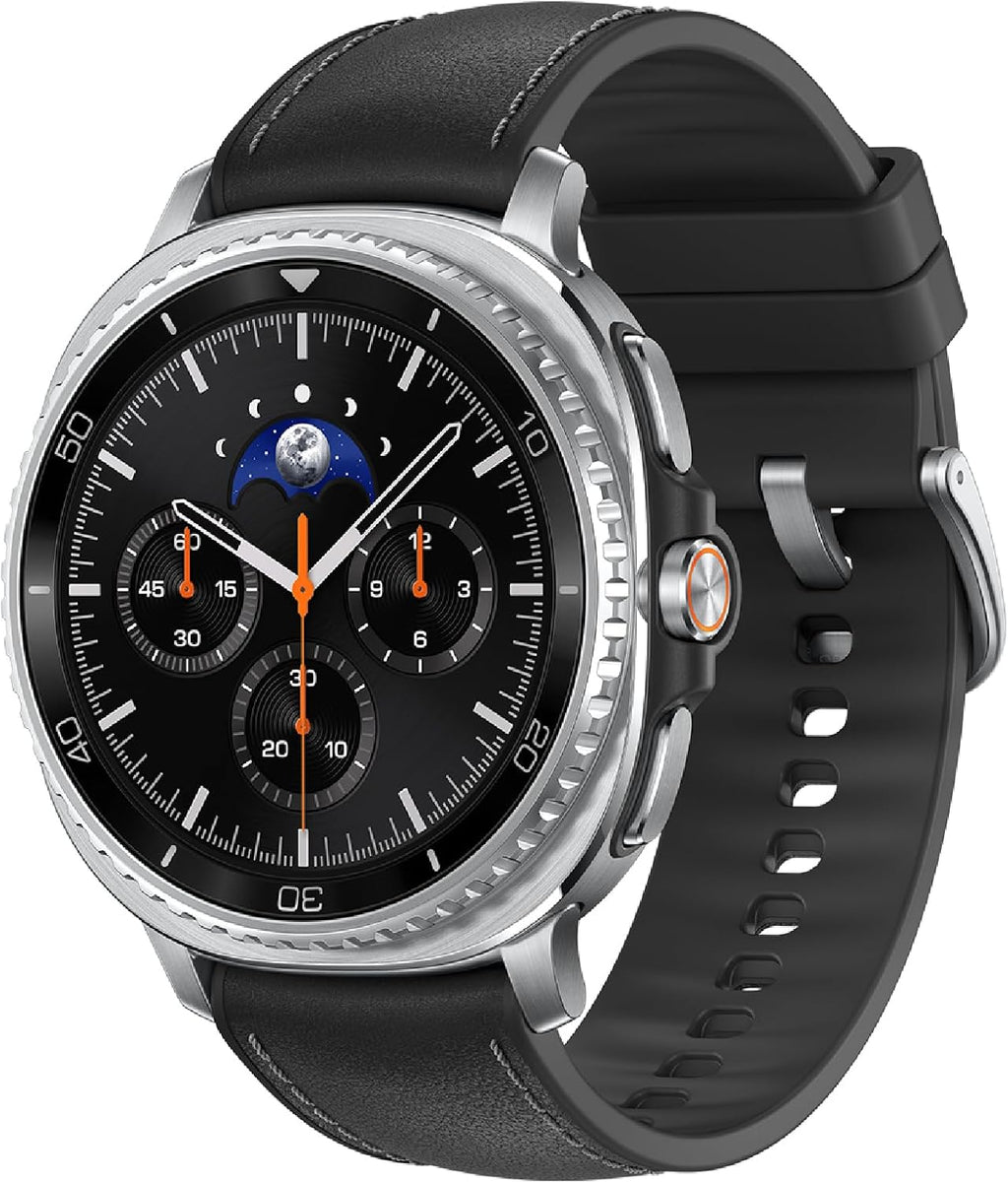 Samsung Galaxy Watch 8 (2025), Graphite, 44mm, Bluetooth Smartwatch | Cushion Design, Fitness Tracker, Sleep and Running Coach, Energy Score, Heart Rate Tracking [US Version, 2 Yr Warranty]