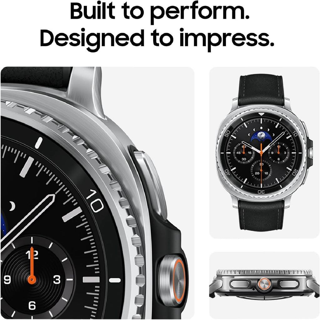 Samsung Galaxy Watch 8 (2025), Graphite, 44mm, Bluetooth Smartwatch | Cushion Design, Fitness Tracker, Sleep and Running Coach, Energy Score, Heart Rate Tracking [US Version, 2 Yr Warranty]