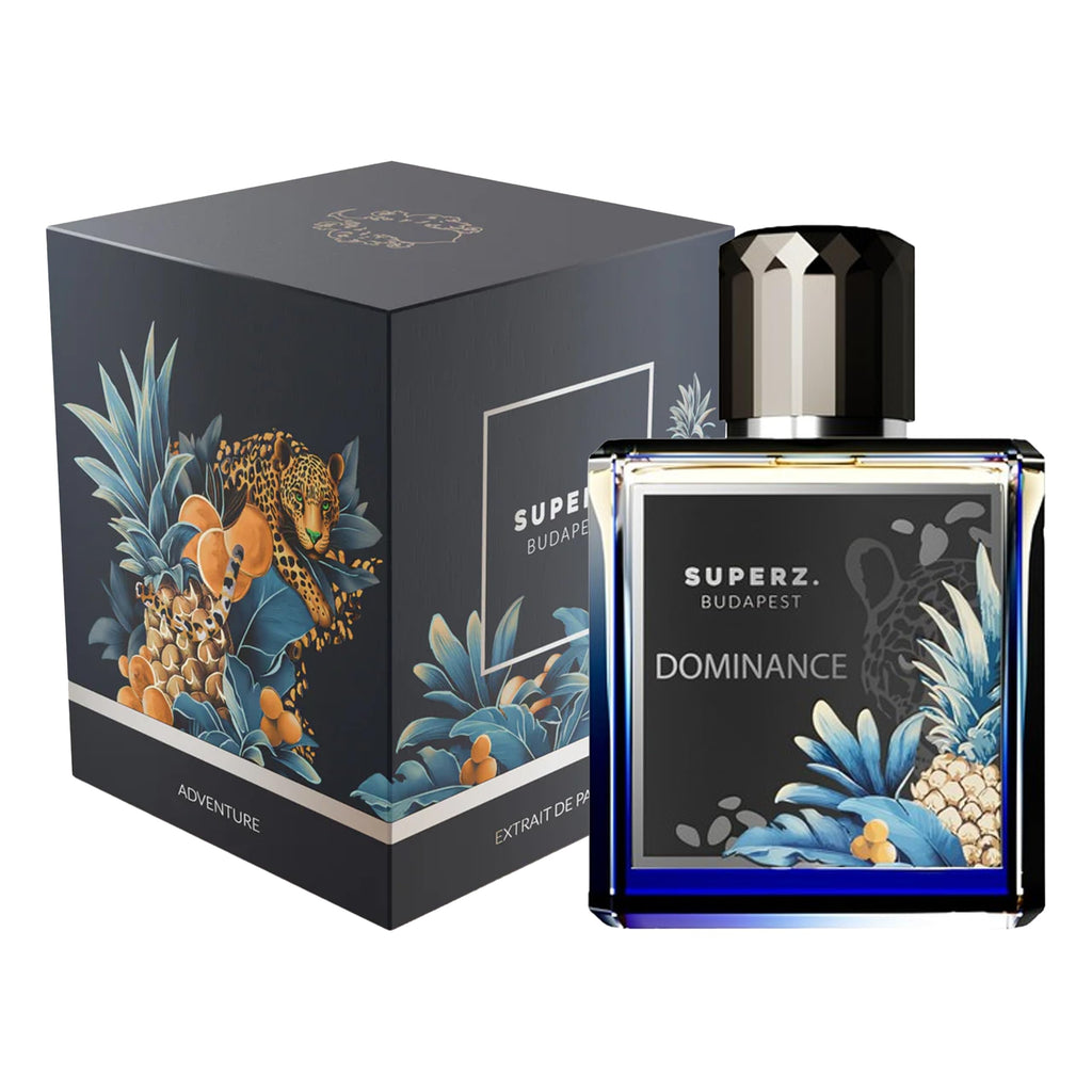 Superz. Budapest Dominance Extrait de Parfum Spray for Men, 1.7 ounce / 50ml