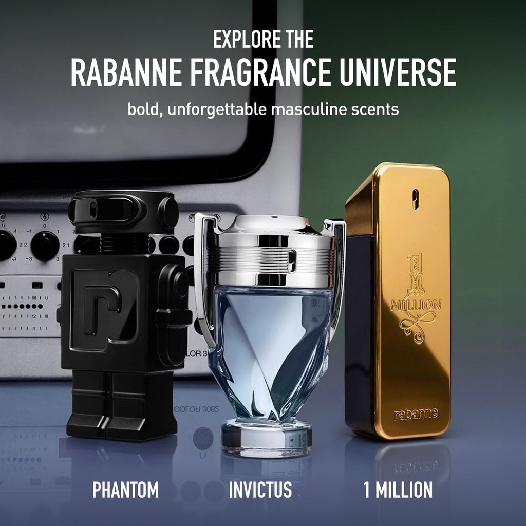 Rabanne 1 Million Elixir Parfum Intense - Long Lasting Luxury Cologne for Men with Rose Damascena, Vanilla Absolute & Cedarwood - Men's Fragrance Spray