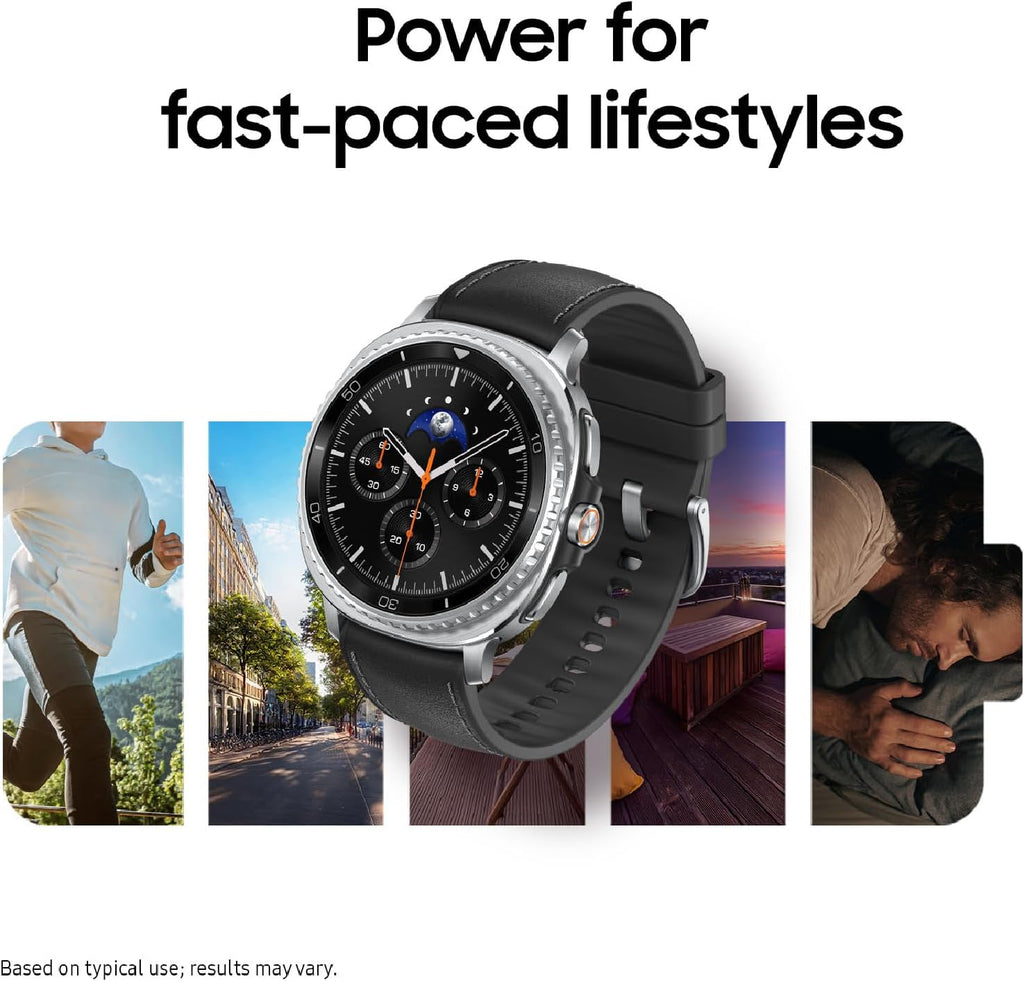 Samsung Galaxy Watch 8 (2025), Graphite, 44mm, Bluetooth Smartwatch | Cushion Design, Fitness Tracker, Sleep and Running Coach, Energy Score, Heart Rate Tracking [US Version, 2 Yr Warranty]