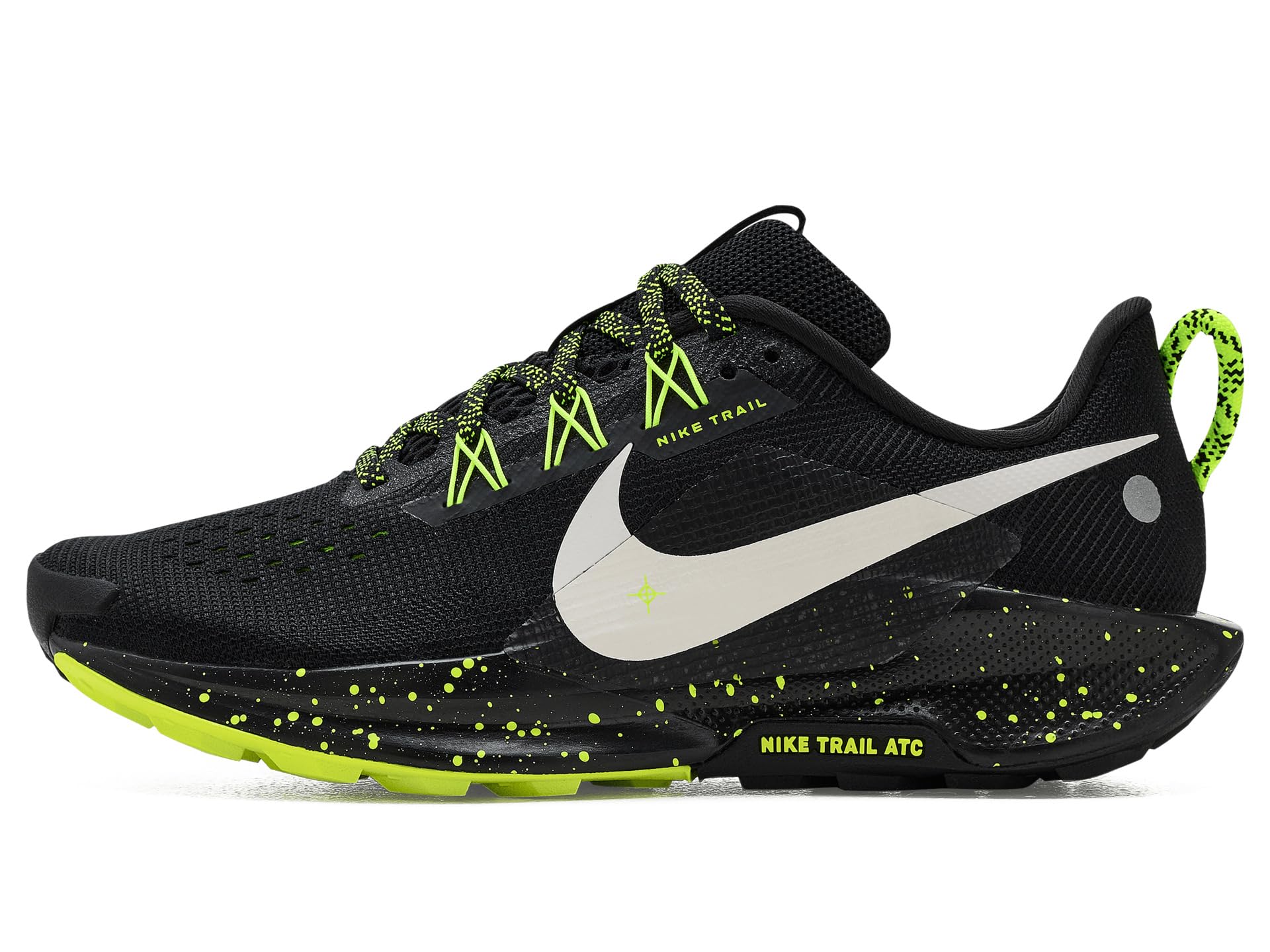 Nike Women's Pegasus Trail 5 Sneaker, Black/Phantom/Volt Ice, 5
