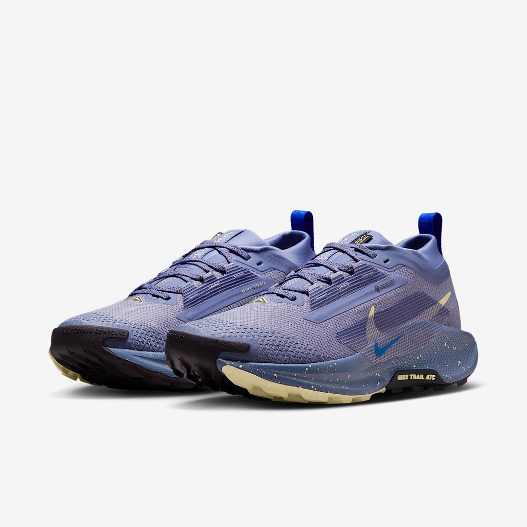 Nike Pegasus Trail 5 Gore-TEX Women's Waterproof Running Shoes (World Indigo/Racer Blue/Cave Purple/Alabaster) Size