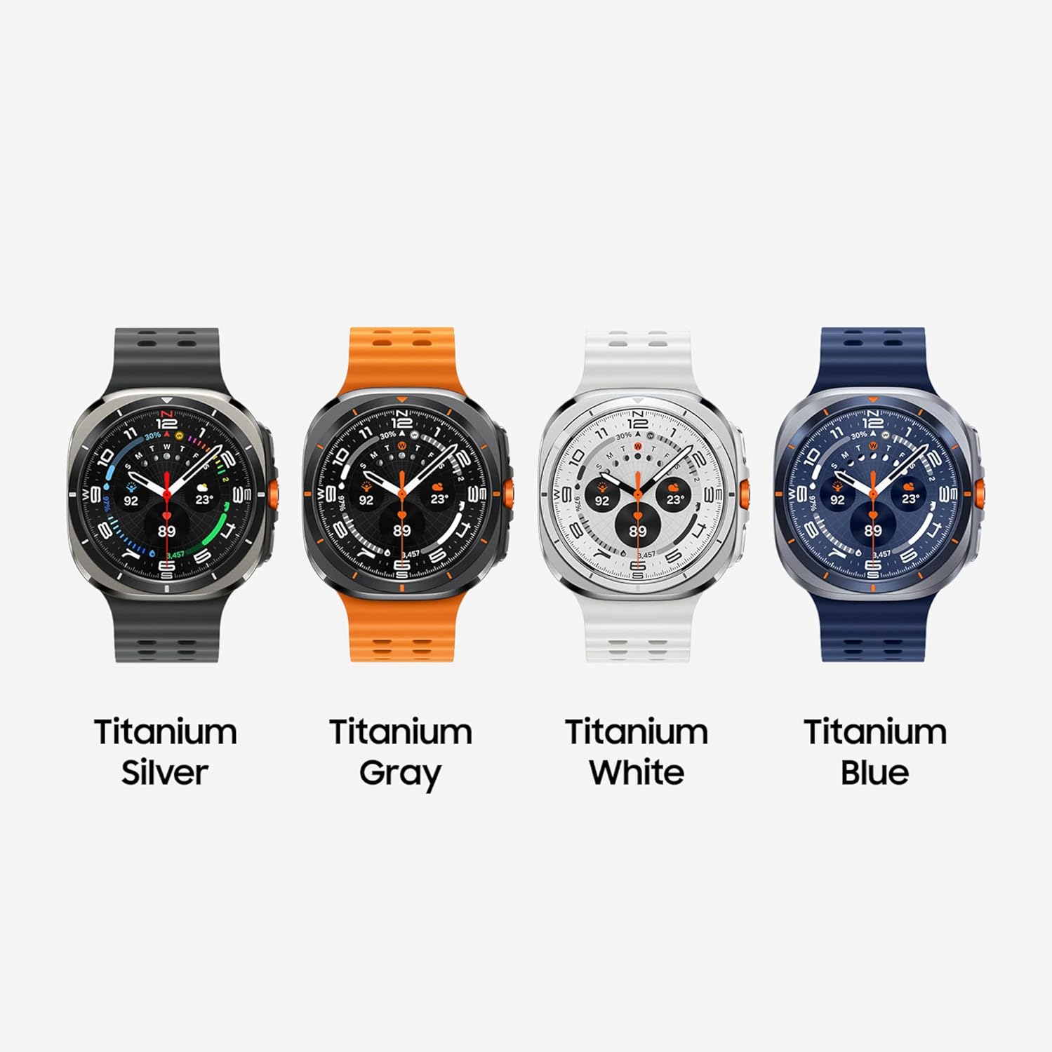 Samsung Galaxy Watch Ultra (2025), Titanium Silver, 47mm LTE Smartwatch | Titanium Casing, Advanced Sleep Coaching, Running Coach, Energy Score, Heart Rate Tracking, GPS [US Version, 2 Yr Warranty]