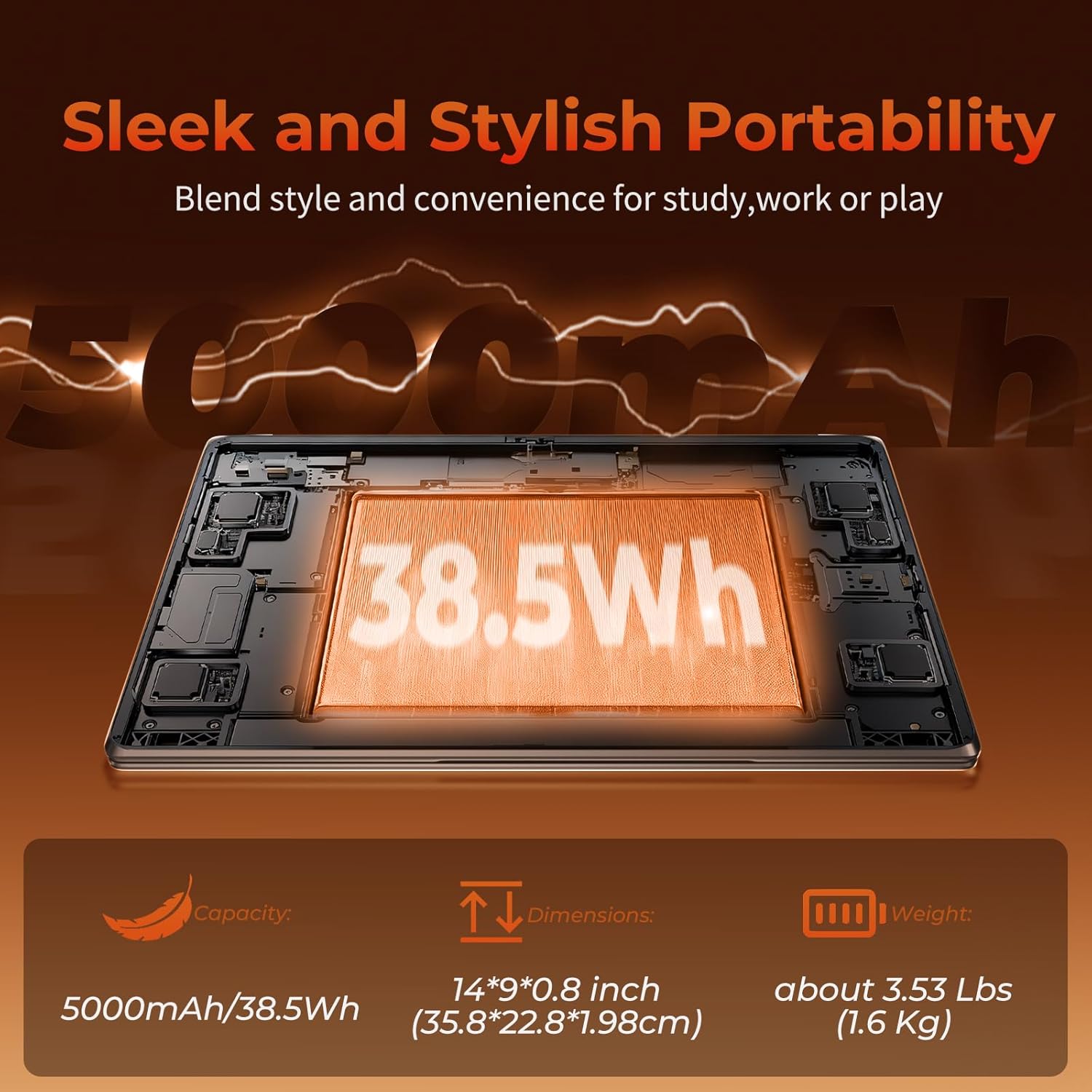 MOONFISH 2026 Laptop Computer Window 11, Core i5 Processor 15.6 Inch Lap Top, 16GB RAM 512GB SSD, Backlit Keyboard, FHD 1920 * 1080, Office 365, Business, Student