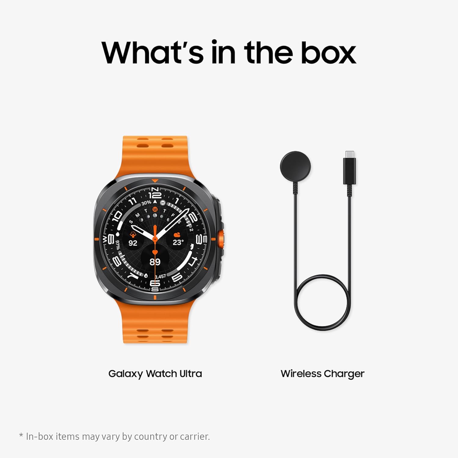 Samsung Galaxy Watch Ultra (2025), Titanium Silver, 47mm LTE Smartwatch | Titanium Casing, Advanced Sleep Coaching, Running Coach, Energy Score, Heart Rate Tracking, GPS [US Version, 2 Yr Warranty]