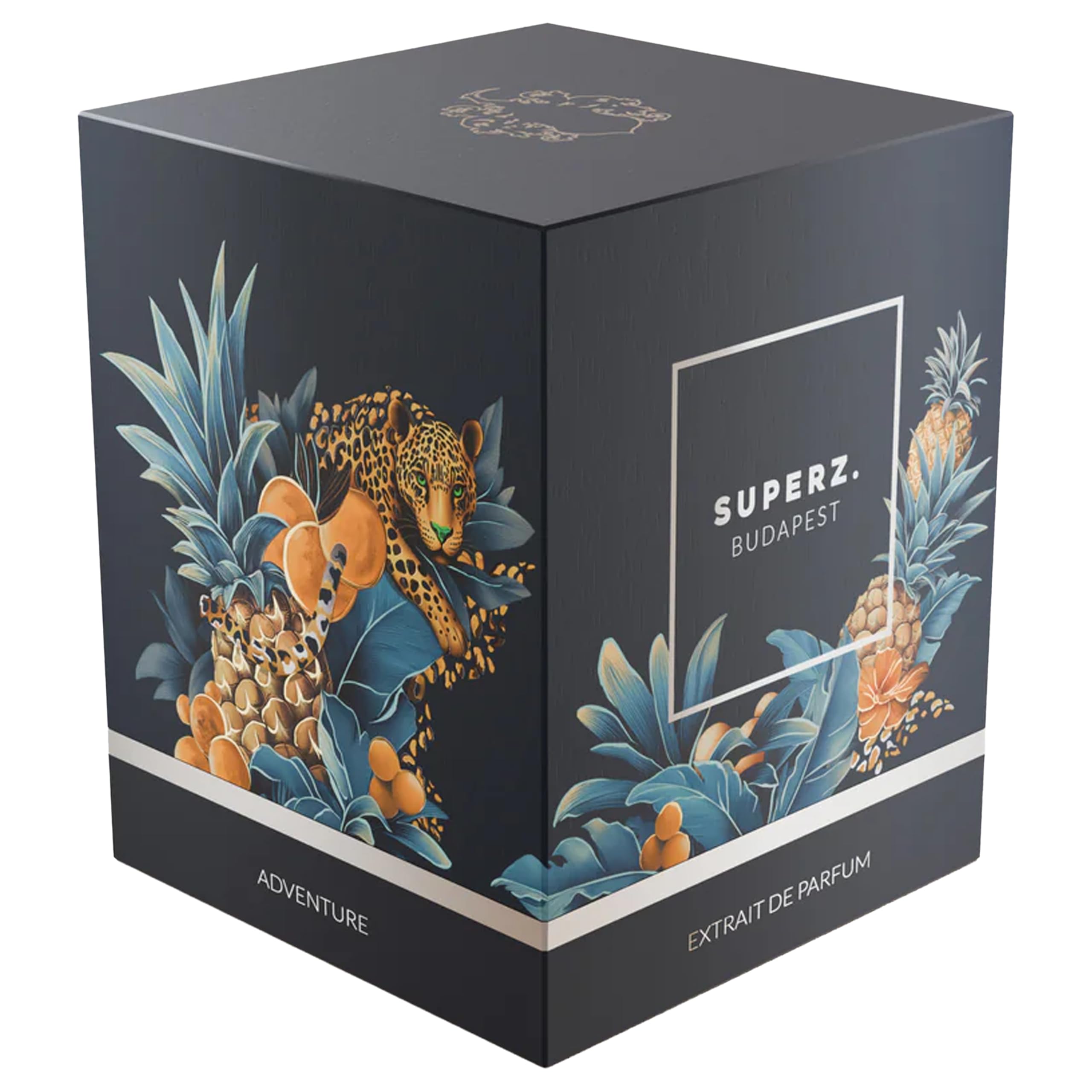 Superz. Budapest Dominance Extrait de Parfum Spray for Men, 1.7 ounce / 50ml