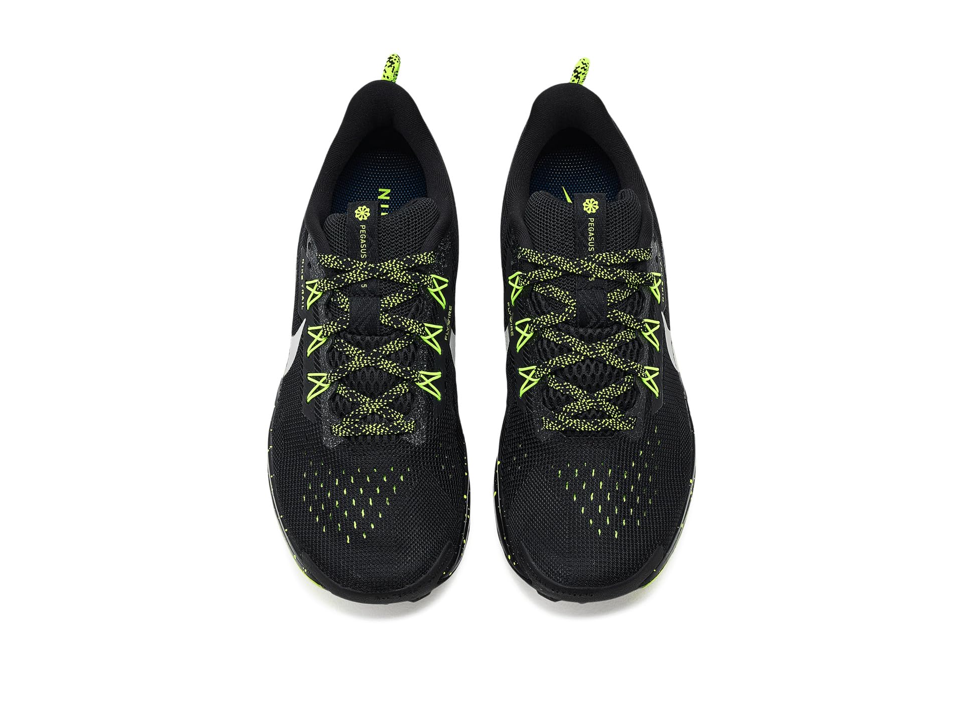 Nike Women's Pegasus Trail 5 Sneaker, Black/Phantom/Volt Ice, 5