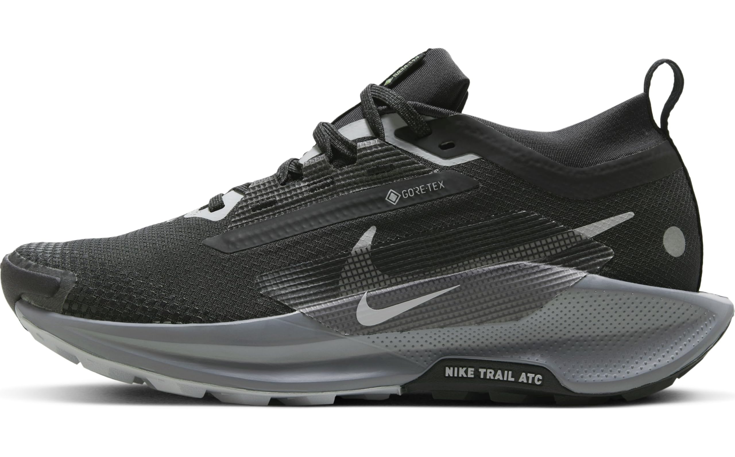 Nike Pegasus Trail 5 Gore-TEX Women's Waterproof Trail Running Shoes (FQ0912-001, Black/Cool Grey/Anthracite/Wolf Grey) Size 5