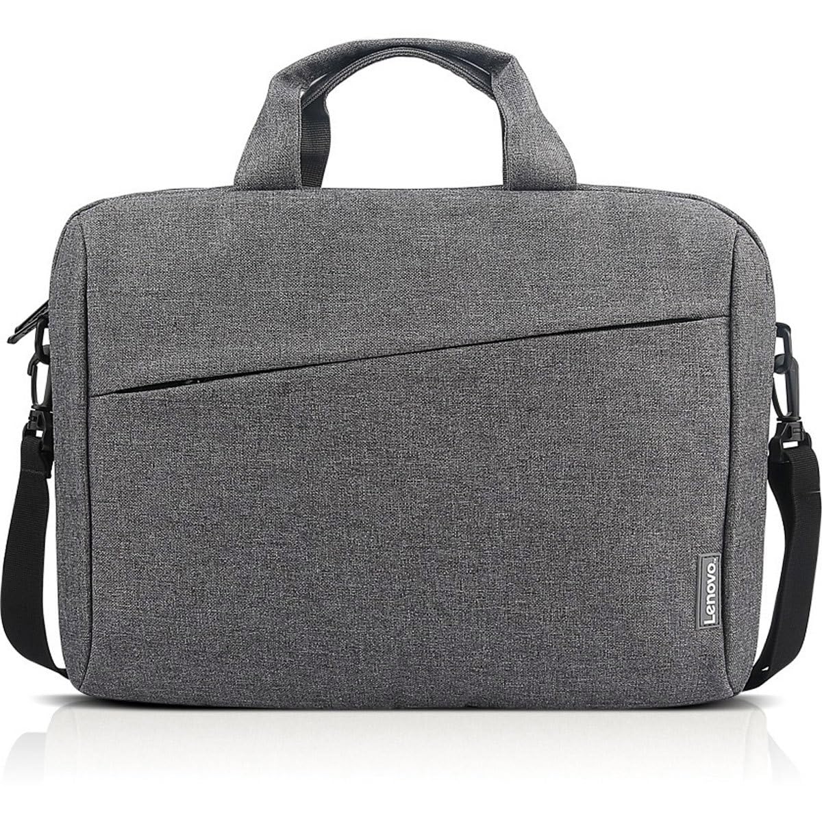 Lenovo Laptop Carrying Case T210, 15.6-Inch Laptop and Tablet, Sleek Design, Durable and Water-Repellent Fabric, Business Casual or School, GX40Q17231 Casual Toploader - Grey
