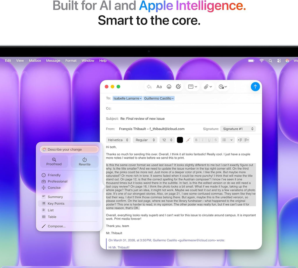 Apple 2026 MacBook Neo 13-inch Laptop with A18 Pro chip: Built for AI and Apple Intelligence, Liquid Retina Display, 8GB Unified Memory, 256GB SSD Storage, 1080p FaceTime HD Camera; Citrus