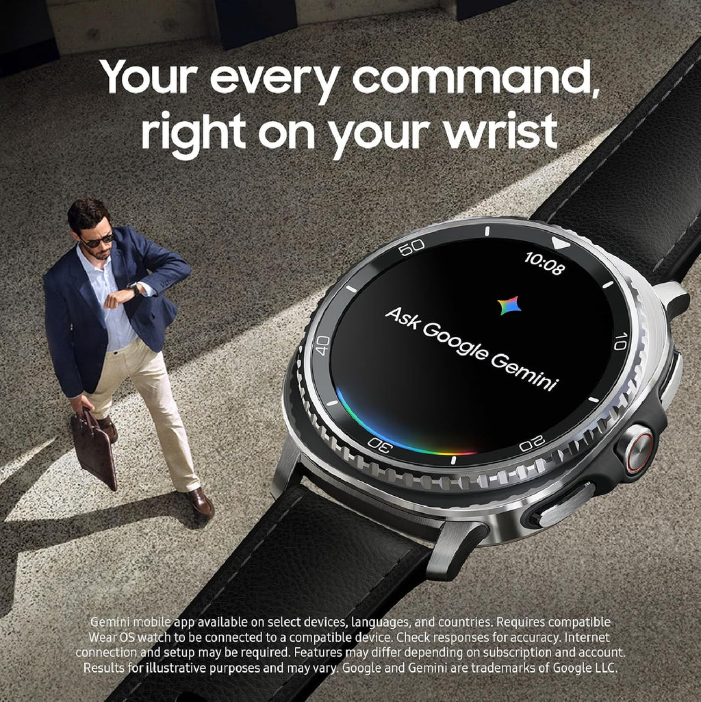 Samsung Galaxy Watch 8 (2025), Graphite, 44mm, Bluetooth Smartwatch | Cushion Design, Fitness Tracker, Sleep and Running Coach, Energy Score, Heart Rate Tracking [US Version, 2 Yr Warranty]