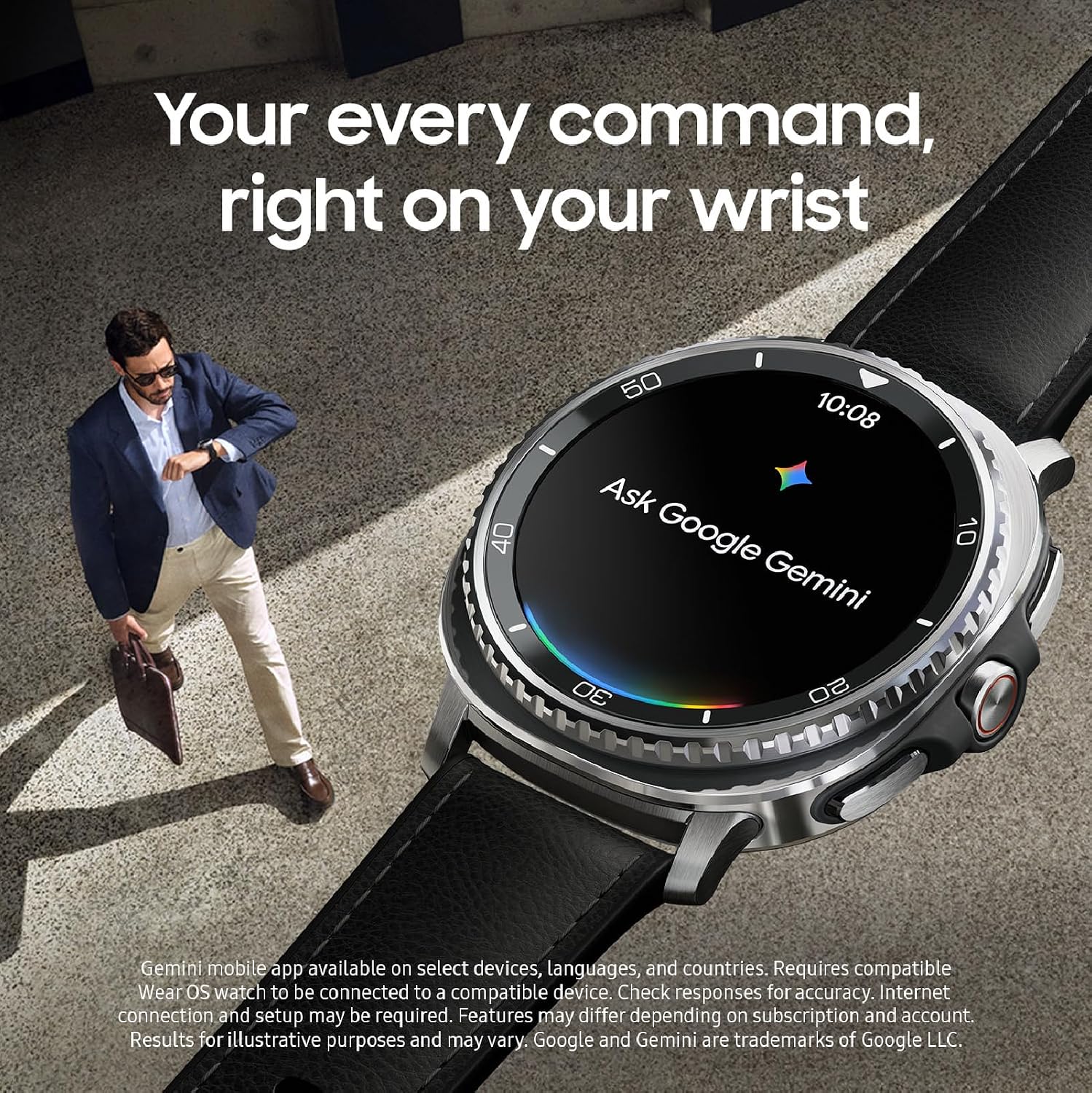 Samsung Galaxy Watch 8 (2025), Graphite, 44mm, Bluetooth Smartwatch | Cushion Design, Fitness Tracker, Sleep and Running Coach, Energy Score, Heart Rate Tracking [US Version, 2 Yr Warranty]
