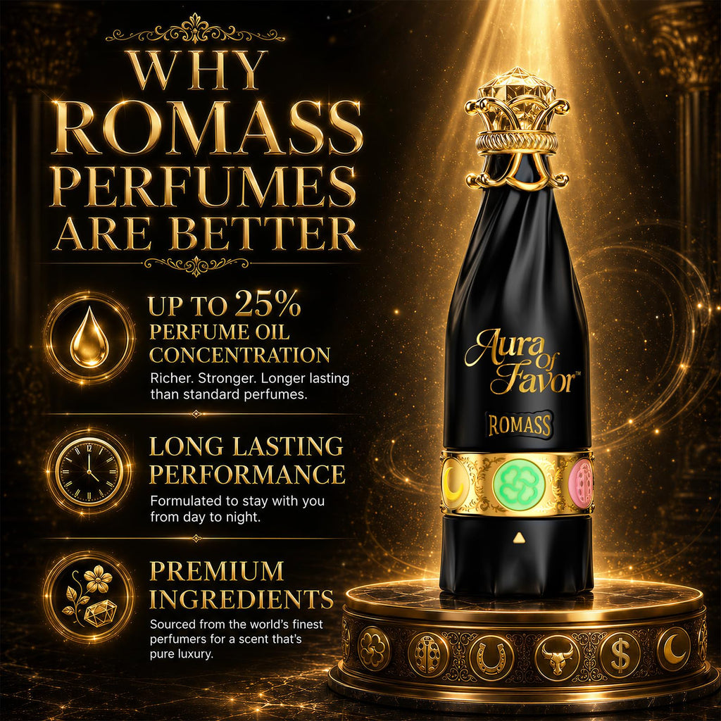ROMASS Nomadic Night Long Lasting Unisex Oud Perfume - 3.4oz/100ml Eau de Parfum, Warm Woody Scent with Smoked Oud, Desert Sage, Rose & Raspberry, Gift for Men Women