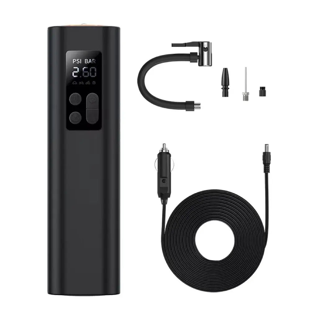 Mini Portable ABS Plastic Wireless Digital Tire Inflator Pump Car Air Compressor Tire Pressure Monitor
